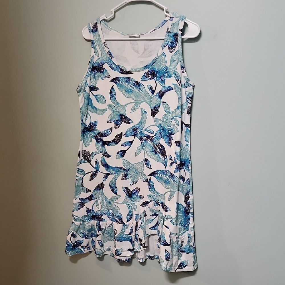 Prairie Cotton Floral Tank Dress
